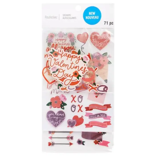 Valentine's Day Holiday Stickers by Recollections&trade; {4}