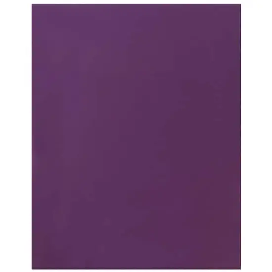 JAM Paper Glossy Laminated Two Pocket Folders, 25ct. Purple {7}