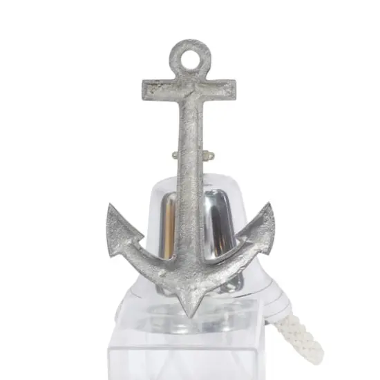 Silver Aluminum Coastal Wall Decor, 10", 7" {6}