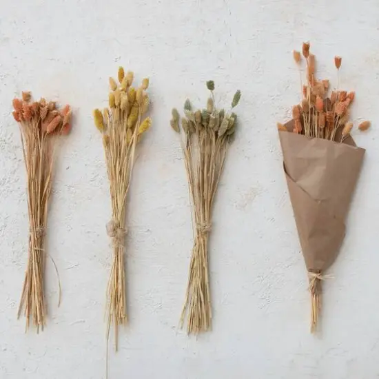 Hello Honey&reg; 19.5" Dried Natural Canary Grass Bunch, 3ct. {3}