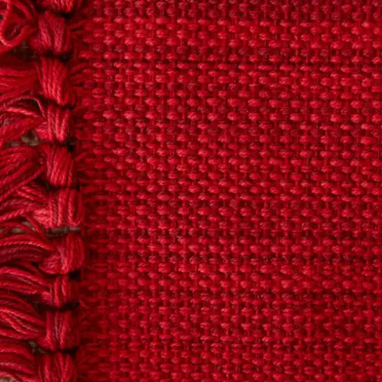 DII&reg; Variegated Red Fringe Placemat & Napkin Set, 8ct. {8}