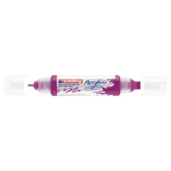 edding&reg; 5400 Acrylic 3D Double Liner Marker Berry {3}