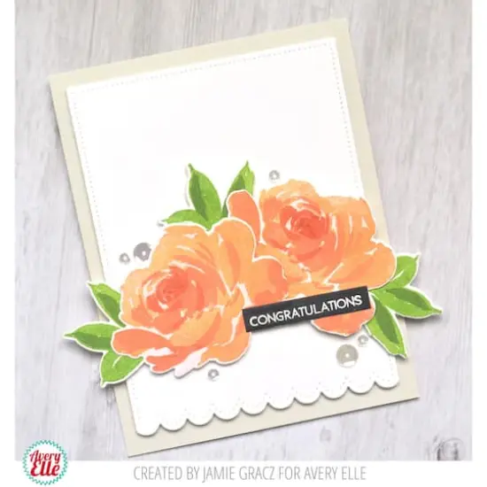 Avery Elle Elle-Ments Layered Rose Dies {3}
