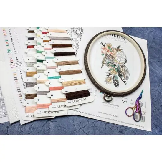 Letistitch Moon Dreams Counted Cross Stitch Kit {7}