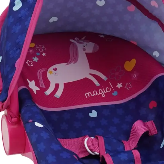 509 Crew Unicorn Doll 3-in-1 Car Seat {5}