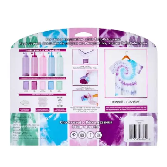 Tulip&reg; Pretty Pastels One-Step Tie-Dye Kit {8}