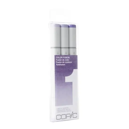 Copic&reg; Sketch Marker Color Fusion Set 1, 3 Color Violet {1}