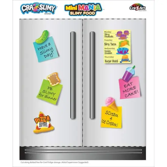 Cra-Z-Slimy&reg; Mini Mania&trade; Slimy Food Scented Slime Set {7}