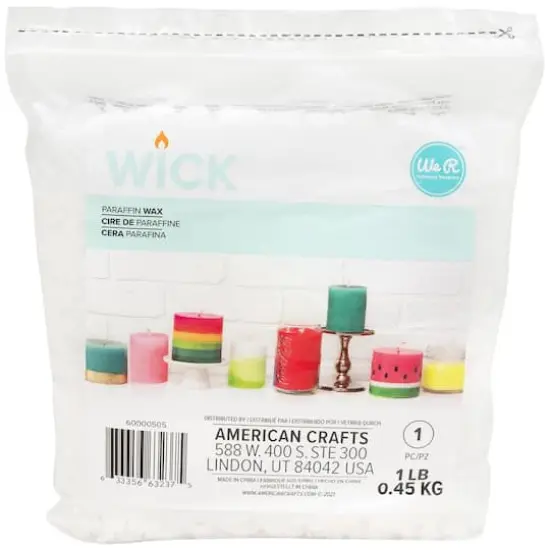 We R Memory Keepers&reg; Wick&trade; Paraffin Wax, 1lb. {1}