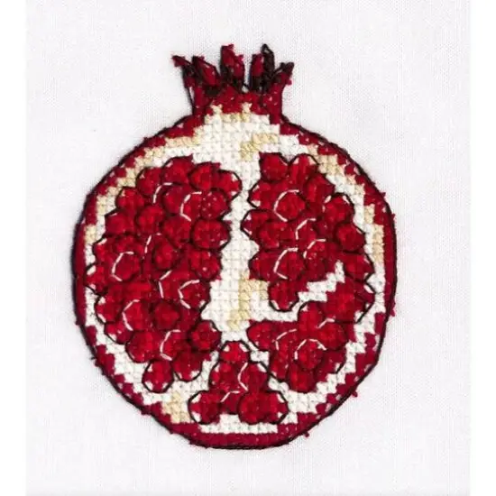 Oven Pomegranate Cross Stitch Kit {1}
