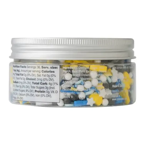 PME Cake Sweet Street&reg; Mixed Shape Sprinkles Blast Off {6}