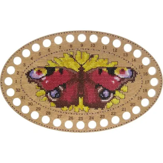 Wonderland Crafts Butterfly Numbered Embroidery Thread Organizer {4}