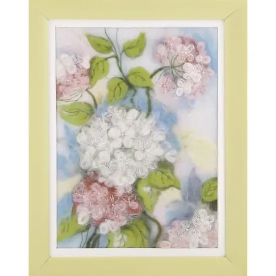 Crystal Art Felting Kit Elegant Blooming {1}