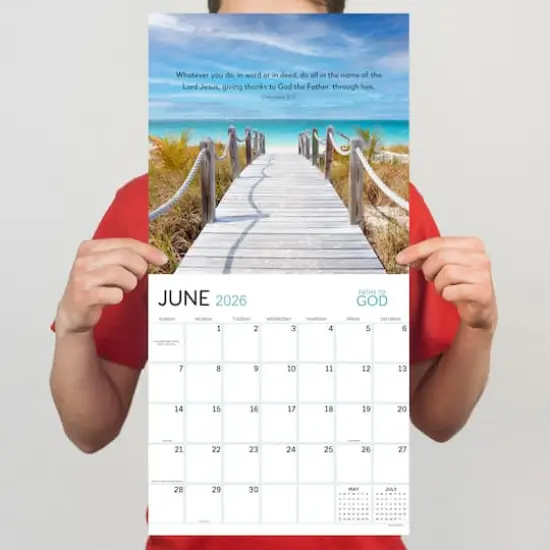 2026 Paths to God Wall Calendar {5}