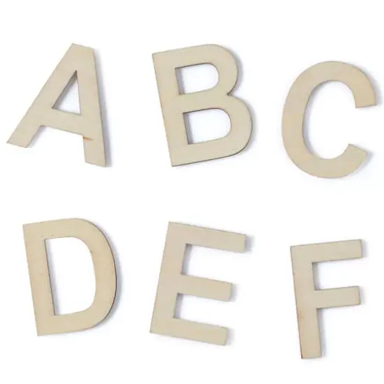 121 Piece Wood Letter Set by Make Market&reg; {5}