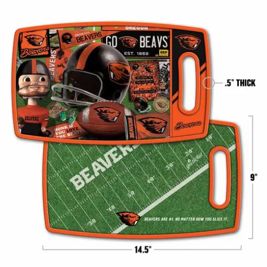 College Retro Series Cutting BoardOregon State Beavers {3}