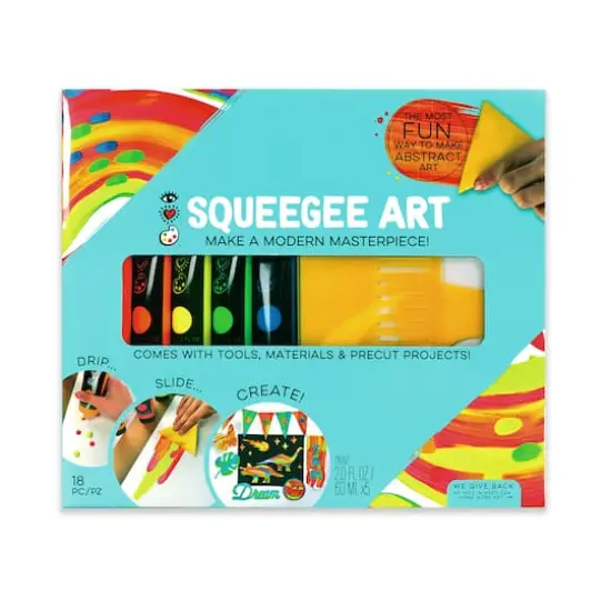 Squeegee Art Craft Kit {1}