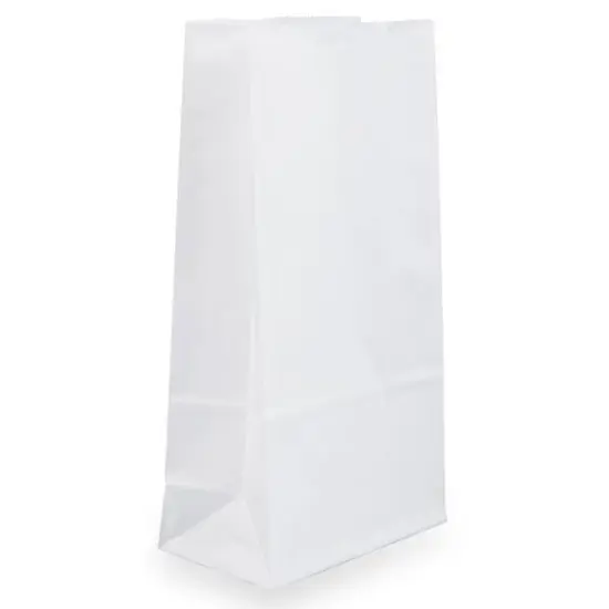 JAM Paper White Giant Kraft Lunch Bags, 500ct. {1}