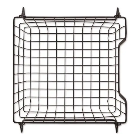 DII&reg; Large Square Metal Basket Black {5}