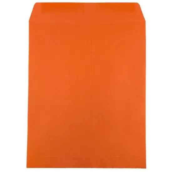 JAM Paper 10" x 13" Orange Open End Catalog Envelopes {3}