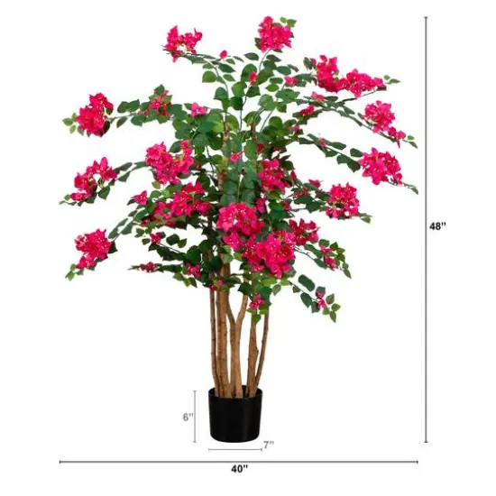 4ft. Artificial Deluxe Bougainvillea Tree {3}