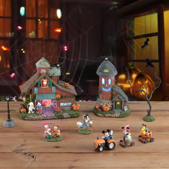 Disney&reg; Mickey Mouse & Friends Halloween Village, 9ct. {3}