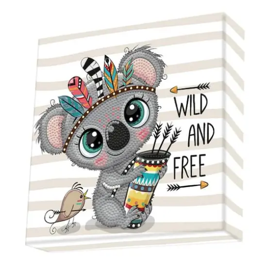Diamond Dotz&reg; Wild & Free Diamond Box Painting Kit {1}