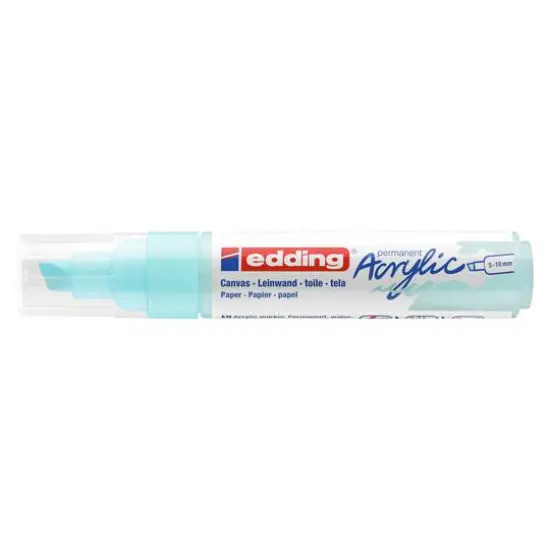 edding&reg; 5000 Broad Acrylic Marker Pastel Blue {1}