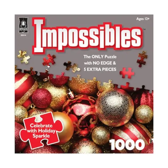 Impossibles Puzzle - Celebrate with Holiday Sparkle: 1000 Pcs {3}