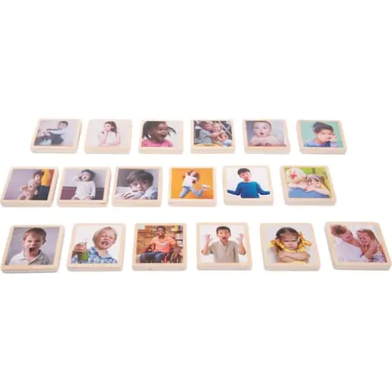 TickiT&reg; My Emotions Wooden Tiles Play Set {4}