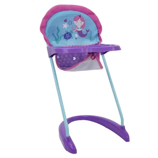 509 Crew Mermaid Doll Highchair {4}