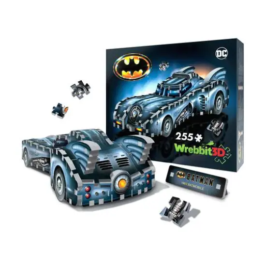 DC Batman - Batmobile 3D Jigsaw Puzzle: 255 Pcs {6}