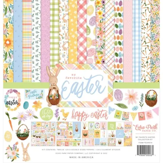 Echo Park&trade; Paper Co. My Favorite Easter Collection Kit, 12" x 12" {1}