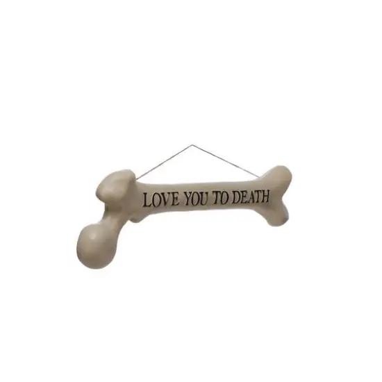 Love You to Death Bone Wall Sign by Ashland&reg; {3}