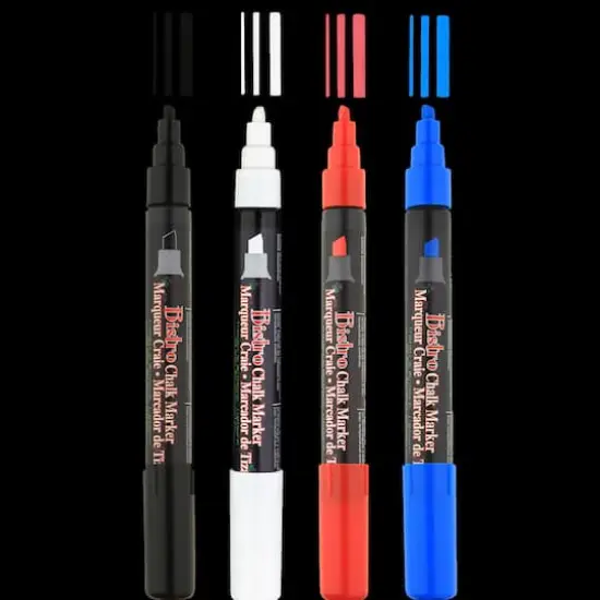 Marvy&reg; Uchida Bistro Chisel Tip Chalk Marker Set {7}