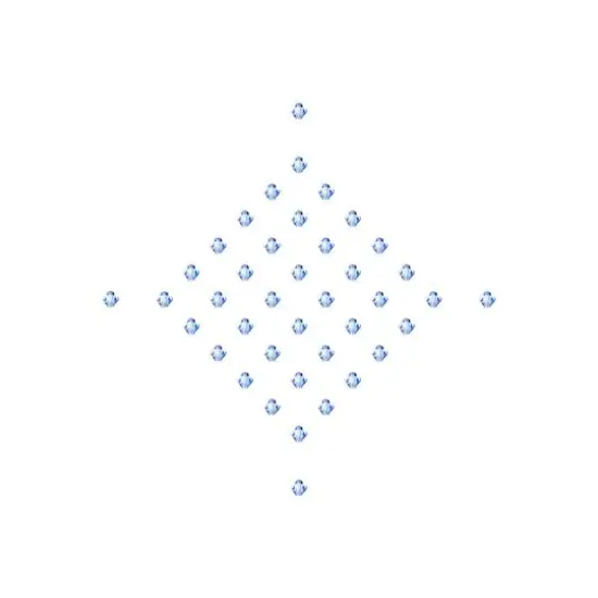 John Bead Preciosa 4mm Czech Crystal Rondelle Beads, 40ct. Light Sapphire {4}