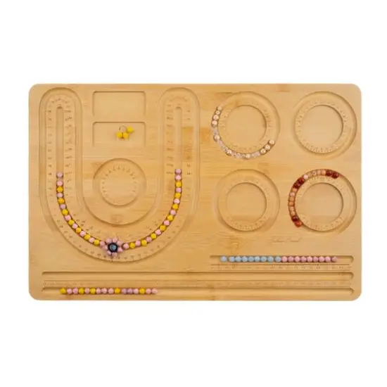 John Bead 17" x 11" Wood Combo Beading Board {3}