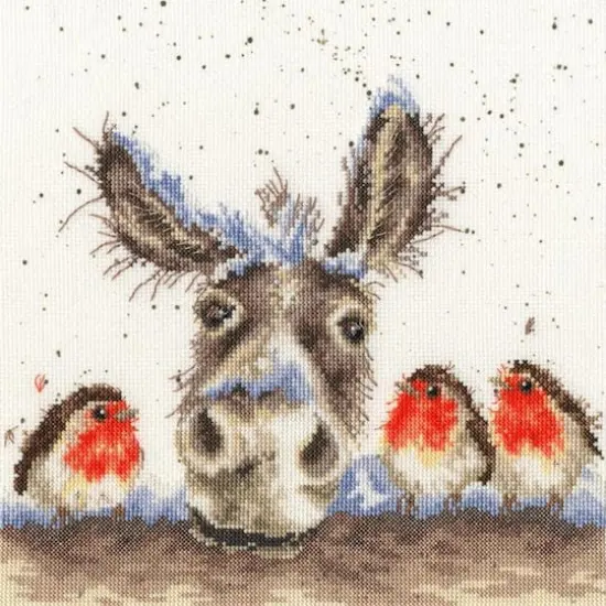 Bothy Threads Christmas Donkey Counted Cross Stitch Kit {1}