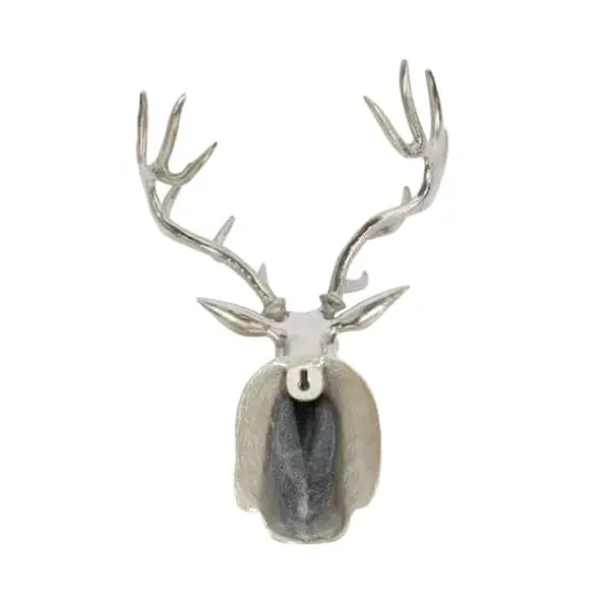 Silver Deer Aluminum Eclectic Wall Decor {6}