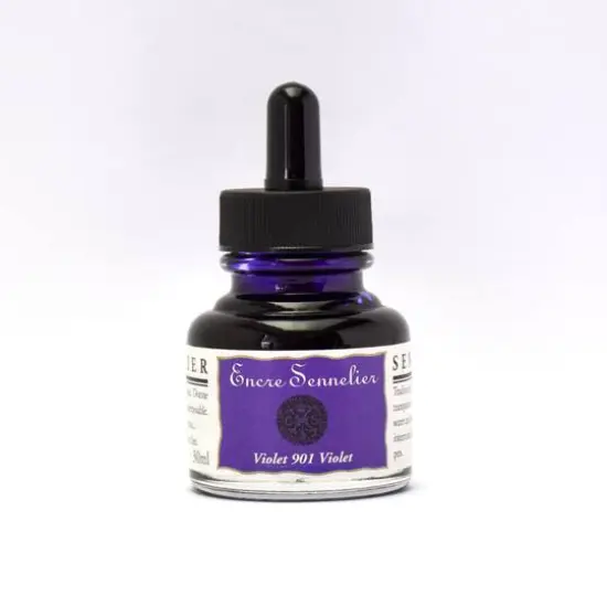 Sennelier Drawing Ink, 30mL Violet {1}