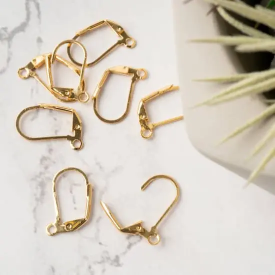 Earring Lever Backs by Bead Landing&trade; 18K Gold Plated {3}