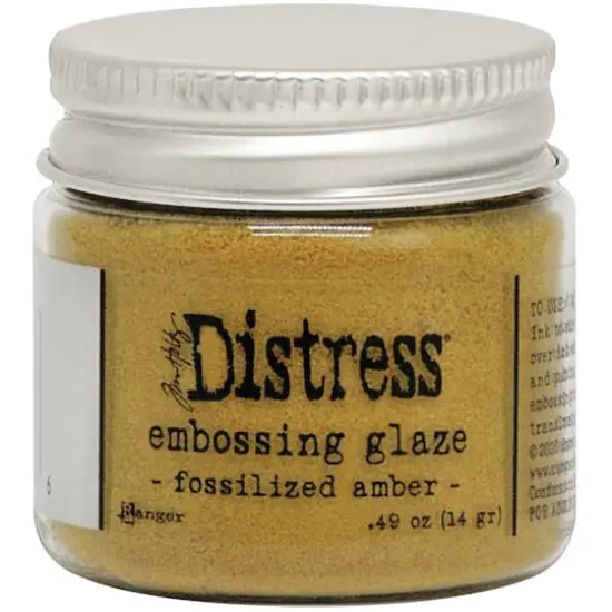 Tim Holtz Distress&reg; Embossing Glaze Fossilized Amber {1}