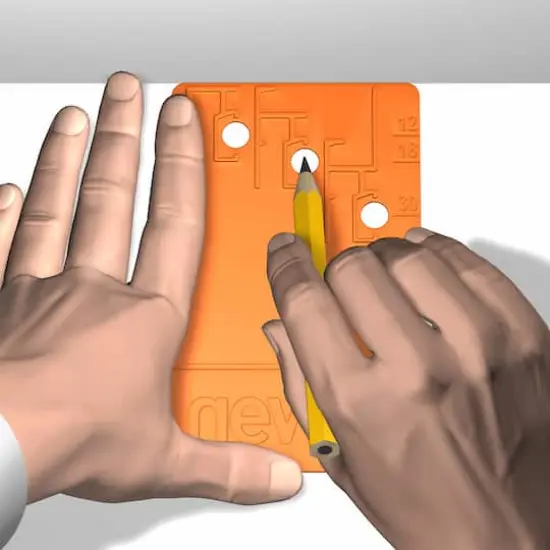 HangZ&reg; 6ft. Gallery Rail Hanging System {3}