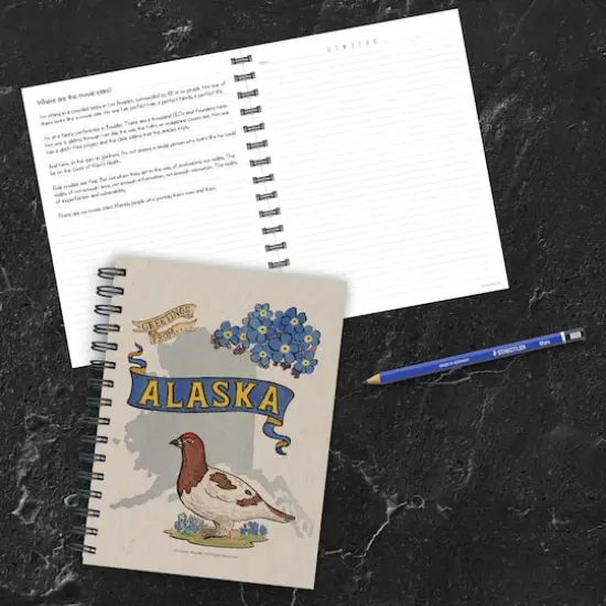 TF Publishing Greetings From Alaska Journal {4}
