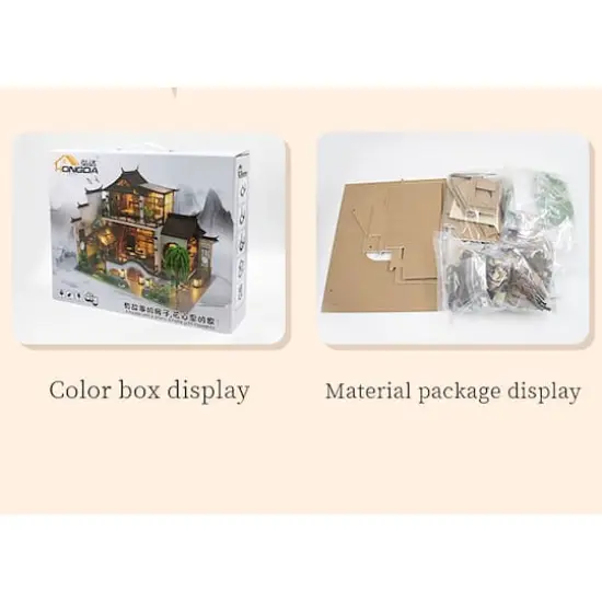 Sparkly Selections Poetic & Picturesque DIY Model Cottage Kit {9}