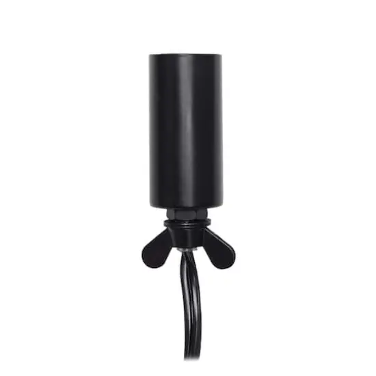 Lalia Home 10" Medium Metal Crystal Round Orb Table Lamp Restoration Bronze {7}