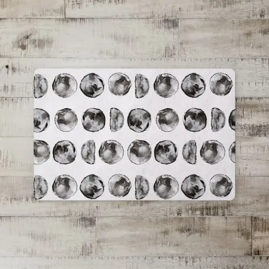 Moon Phases Pattern 27" x 18" Floor Mat {3}
