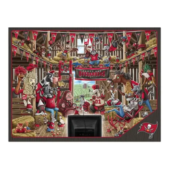 NFL Barnyard Fans 500 Piece Puzzle Tampa Bay Buccaneers {5}
