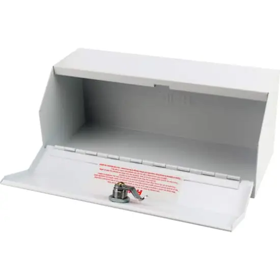 Helix&reg; White Locking Prescription Drug Cabinet {7}