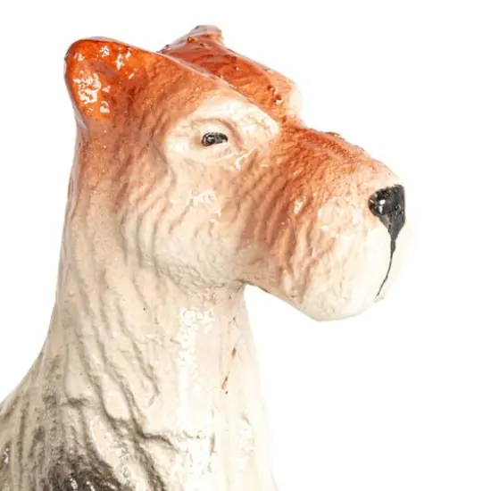 Hello Honey&reg; 5.75" Jack Russell Terrier Cast Metal Bookend Set {4}